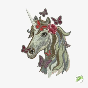 Majestic Unicorn Digital Embroidery Design