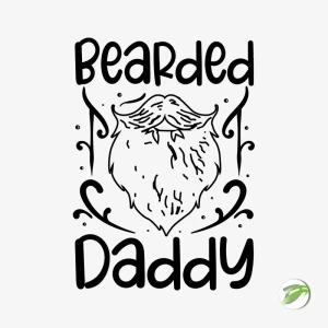 The Bearded Daddy Vector Design