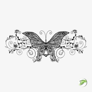 Decorative Butterfly 1 Vector Design