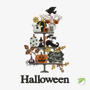 Celebrate Halloween Digital Embroidery Design
