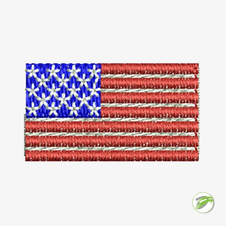 USA Freebie FlagDigital Embroidery Design