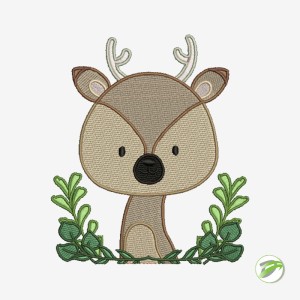 Deer Digital Embroidery Design