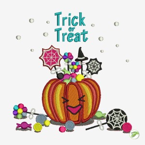 Trick or Treat Digital Embroidery Design