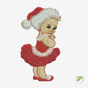 Christmas Baby Digital Embroidery Design