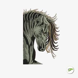 Majestic Horse Digital Embroidery Design