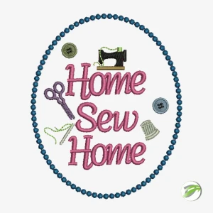 Home Sew Home Digital Embroidery Design